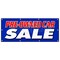 Signmission PRE-OWNED CAR SALE BANNER SIGN used auto automobile buy here we finance B-96 Pre-Owned Car Sale - alternate 1